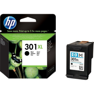 Cartus Cerneala Original HP Black, nr.301XL, pentru DJ1000|1050|1055|2050|3050, , (timbru verde 0.15 lei), 