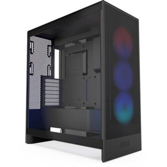 Carcasa NZXT H7 Flow RGB (2024), Mid-Tower, ATX, Negru Carcasa NZXT H7 Flow RGB (2024), Mid-Tower, ATX, Negru