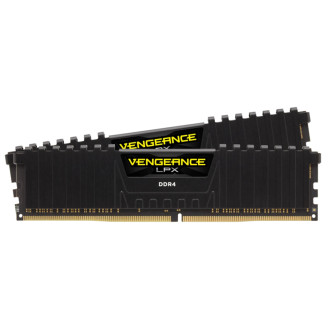 Corsair Memorie DDR4, 16GB, 3200MHz, CL16, Negru, Vengeance LPX , BULK 