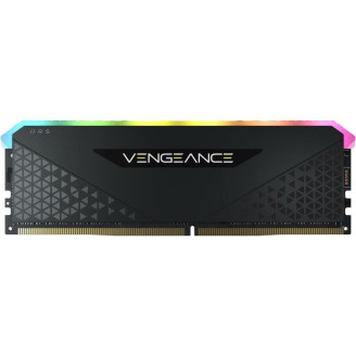 Memorie DDR Corsair - gaming DDR4 8 GB, frecventa 3200 MHz, 1 modul, radiator, iluminare RGB, 