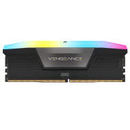Corsair Vengeance RGB, DDR5, 16GB, DDR5, 5600MHz, C40, 1.25V, Intel XMP, Negru 