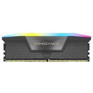 Corsair Memorie DDR5, 16GB, 5600MT/s, C40, 1.25V, AMD/Intel, Gri, RGB, VENGEANCE 