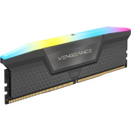 Corsair Memorie 16GB, DDR5, 6000MHz, CL36, RGB, Negru, Vengeance  