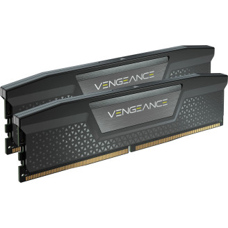 Corsair Memorie DDR5, 32GB, KIT 2x16GB, 6000MT/s, C38, 1.35V, XMP&EXPO, Negru, Vengeance 