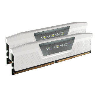 Corsair Memorie DDR5, 64 GB, KIT 2 x 32 GB, 6000MT/s, C30, 1.4V, Alb, VENGEANCE Corsair Memorie DDR5, 64 GB, KIT 2 x 32 GB, 6000MT/s, C30, 1.4V, Alb, VENGEANCE