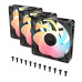 Ventilator Corsair RS Series RS120 Reverse ARGB, 3x 120mm, Negru 