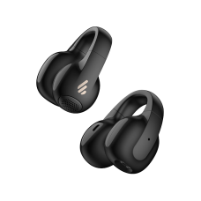 CASTI Edifier, wireless, intraauriculare - butoni, design cu clips, pt smartphone, microfon pe casca, conectare prin Bluetooth 5.4, negru, USB-C, IP56, 