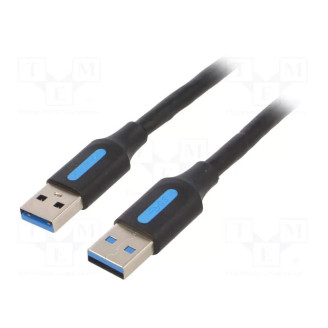 Cablu USB pt. imprimanta Vention, USB 3.0 A (T) la USB (T), 2m, negru 