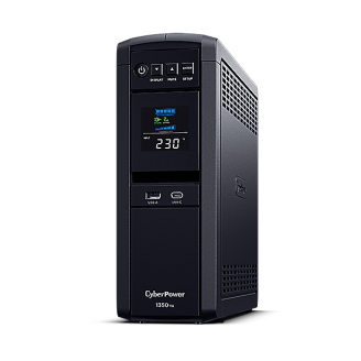 UPS CYBER POWER Line Int. cu Sinusoida Pura,tower,1350VA/ 780W AVR,6xShucko,LCD,2x 12V/7Ah,Backup 2-9min,incarc.8h,USB,RS232,RJ45,GreenP,seria CP UPS CYBER POWER Line Int. cu Sinusoida Pura,tower,1350VA/ 780W AVR,6xShucko,LCD,2x 12V/7Ah,Backup 2-9min,incarc.8h,USB,RS232,RJ45,GreenP,seria CP