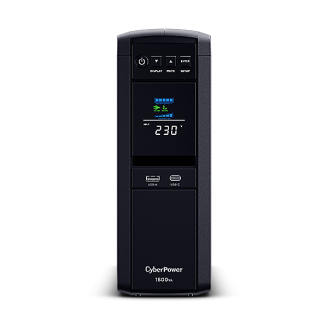 UPS CYBER POWER Line Int. cu Sinusoida Pura,tower,1600VA/ 1000W,AVR,6xShucko,LCD,2x12V/9Ah,Backup 3-10min,incarc.8h,USB,RS232,RJ45,GreenP,seria CP, UPS CYBER POWER Line Int. cu Sinusoida Pura,tower,1600VA/ 1000W,AVR,6xShucko,LCD,2x12V/9Ah,Backup 3-10min,incarc.8h,USB,RS232,RJ45,GreenP,seria CP,