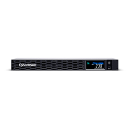 UPS CYBER POWER Line Int. cu sin. pura, cu management, Rack 1U, LCD,  700VA/420W, AVR, 6x IEC, baterie 2x 6V/8Ah, incarcare pana la 8h, USB, 2x RJ45, RS232, slot SNMP, APFC, LCD color, hot-swapp, GreenPower, 