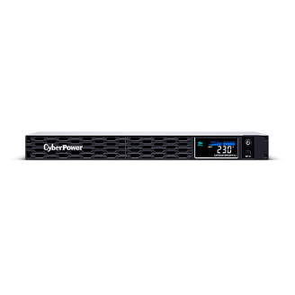 UPS CYBER POWER Line Int. cu sin. pura, cu management, Rack 1U, LCD,  700VA/420W, AVR, 6x IEC, baterie 2x 6V/8Ah, incarcare pana la 8h, USB, 2x RJ45, RS232, slot SNMP, APFC, LCD color, hot-swapp, GreenPower, 