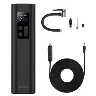 COMPRESOR AUTO Baseus Super Mini, alimentare 12 V bricheta auto, display LED, presiune maxima 3 bar, negru (timbru verde 0.80 lei) COMPRESOR AUTO Baseus Super Mini, alimentare 12 V bricheta auto, display LED, presiune maxima 3 bar, negru (timbru verde 0.80 lei)