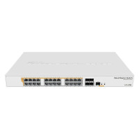 NET ROUTER/SWITCH 24 POE+/SFP+/CRS328-24P-4S+RM MIKROTIK, 