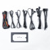 SURSA Chieftec Compact 550 W, modulara, certificare 80 Plus Gold, ventilator 80 mm x 1, PCI-E 6+2 pin x 2, SATA x 6, 