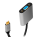 ADAPTOR video LOGILINK, adaptor USB-C (T) la VGA (M), 0.15m, conectori auriti, rezolutie maxima Full HD (2048 x 1536), aluminiu, dublu ecranaj, negru-gri, ADAPTOR video LOGILINK, adaptor USB-C (T) la VGA (M), 0.15m, conectori auriti, rezolutie maxima Full HD (2048 x 1536), aluminiu, dublu ecranaj, negru-gri,