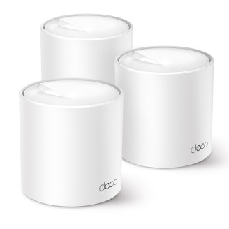 MESH TP-LINK, wireless, router AX3000, pt interior, 3000 Mbps, port LAN, WAN, 2.4 GHz | 5 GHz, antena interna x 2, standard 802.11ax, 