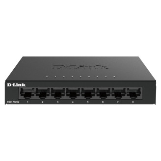 SWITCH D-Link, Gigabit x 8, carcasa metalica, SWITCH D-Link, Gigabit x 8, carcasa metalica,