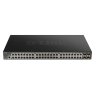 SWITCH. PoE D-Link, port Gigabit x 48, SFP SFP+ x 4, managed, carcasa metalica, SWITCH. PoE D-Link, port Gigabit x 48, SFP SFP+ x 4, managed, carcasa metalica,