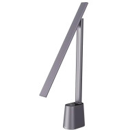 LAMPA BIROU LED Baseus Smart Eye Series,5W, dimensiuni: 350*53*382mm, 3 trepte intensitate lum,mat ABS+PC+aliaj de aluminiu,rotire 180 grade,alimentare:cablu USB-C inclus,gri 