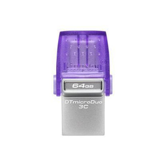 64GB DataTraveler microDuo 3C 200MB/s dual USB-A + USB-C, 64GB DataTraveler microDuo 3C 200MB/s dual USB-A + USB-C,