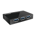 HUB extern D-LINK, porturi USB: USB 3.0 x 4, conectare prin USB 3.0, alimentare retea 220 V, negru, HUB extern D-LINK, porturi USB: USB 3.0 x 4, conectare prin USB 3.0, alimentare retea 220 V, negru,