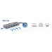 HUB extern D-LINK, porturi 3 x SuperSpeed USB 3.0, 1 x QC, 1 x USB-C (Thunderbolt 3) port with data sync 60W, conec USB-C, cablu 10 cm, metalic, argintiu HUB extern D-LINK, porturi 3 x SuperSpeed USB 3.0, 1 x QC, 1 x USB-C (Thunderbolt 3) port with data sync 60W, conec USB-C, cablu 10 cm, metalic, argintiu
