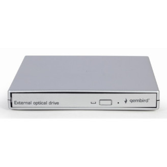DVD-RW extern, GEMBIRD, interfata USB 2.0, argintiu, DVD-RW extern, GEMBIRD, interfata USB 2.0, argintiu,