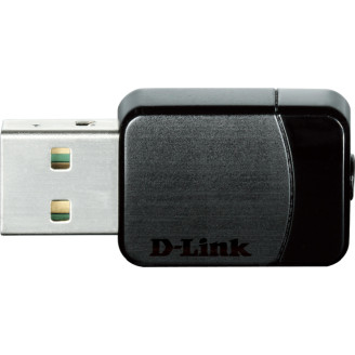 ADAPTOR RETEA D-LINK AC600, extern wireless 2.4 GHz | 5 GHz, USB 2.0, port, 600 Mbps, antena interna x 1, 