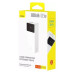 POWER BANK Baseus EnerFill FP41, 30000mAh, 22.5W, display, 1 x USB, 1 x USB Type-C, cablu inclus USB la USB Type-C 0.3m, alb, POWER BANK Baseus EnerFill FP41, 30000mAh, 22.5W, display, 1 x USB, 1 x USB Type-C, cablu inclus USB la USB Type-C 0.3m, alb,