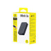 POWER BANK Baseus EnerFill FM41 Mini Magnetic, include cablu USB Type-C la USB Type-C 20V/3A 30cm, capacitate 20000mAh 20W, negru 