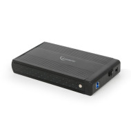 RACK extern GEMBIRD, extern pt. HDD, 3.5 inch, S-ATA, interfata PC USB 3.0, aluminiu, negru, 