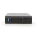 RACK extern GEMBIRD, extern pt. HDD, 3.5 inch, S-ATA, interfata PC USB 3.0, aluminiu, negru, 