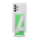 Galaxy A53 (5G); Silicone Cover with Strap; White 
