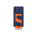 Galaxy S21 FE; Silicone Cover with Strap; Navy Galaxy S21 FE; Silicone Cover with Strap; Navy