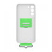 Galaxy S22 Plus; Silicone Cover with Strap; White 
