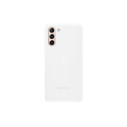 HUSA Smartphone Samsung, pt Galaxy S21+, tip smart book cover, poliuretan, Smart LED View, alb, HUSA Smartphone Samsung, pt Galaxy S21+, tip smart book cover, poliuretan, Smart LED View, alb,