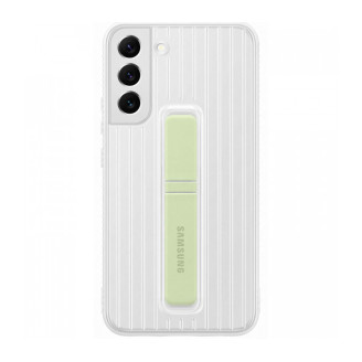 Galaxy S22 Plus; Protective Standing Cover; White 