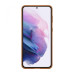 HUSA Smartphone Samsung, pt Galaxy S21+, tip back cover (protectie spate), piele, ultrasubtire, maro, 