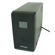 UPS GEMBIRD, Line Int. cu management, mini tower, 1200VA/720W, AVR, IEC x 3/ Schuko x 2, 2 x baterie 12V/7Ah, display LCD, back-up 1 - 10 min., UPS GEMBIRD, Line Int. cu management, mini tower, 1200VA/720W, AVR, IEC x 3/ Schuko x 2, 2 x baterie 12V/7Ah, display LCD, back-up 1 - 10 min.,