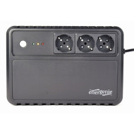 UPS GEMBIRD, Line Int. , brick,  800VA/480W, AVR, Schuko x 3, 1 x baterie 12V/8Ah, LED, back-up 1 - 10 min., montabil pe perete, 