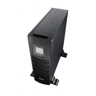 UPS GEMBIRD, Line Int. cu sinusoida pura cu management, rack, 3000VA/1800W, AVR, IEC x 6/ Schuko x 1, 4 x baterie 12V/9Ah, display LCD, back-up 11 - 20 min., 