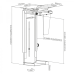 SUPORT de birou LOGILINK pt. unitate centrala, suporta dimensiuni: inaltime 300-533 mm/ latime 88-203 mm, rotatie -180/+180 grade pt. acces la cabluri/porturi, pana la 10Kg, se monteaza sub birou/pe perete, negru, SUPORT de birou LOGILINK pt. unitate centrala, suporta dimensiuni: inaltime 300-533 mm/ latime 88-203 mm, rotatie -180/+180 grade pt. acces la cabluri/porturi, pana la 10Kg, se monteaza sub birou/pe perete, negru,