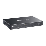 SWITCH TP-LINK Omada easy managed, 8× Gigabit 802.3at/af-compliant PoE+ RJ45, 1× Gigabit RJ45 port,1× Gigabit SFP/RJ45 Combo,125W buget POE, carcasa metalica 