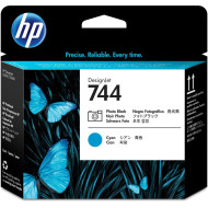 Cap Printare Original HP Black&Cyan, nr.744, pentru DesignJet Z2600|Z5600, , incl.TV 1.2incl.TV 