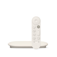 Google TV Streamer, 4K, Bluetooth, Wi-Fi, Android TV, 32 GB, Telecomanda comenzi vocale White 