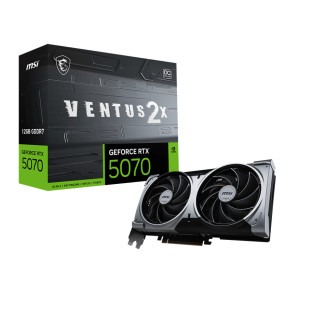 PLACA VIDEO MSI GeForce RTX 5070 12G VENTUS 2X OC PLACA VIDEO MSI GeForce RTX 5070 12G VENTUS 2X OC