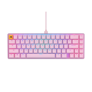 Glorious PC Gaming Race Tastatura mecanica gaming RGB GMMK 2 Compact, Fox Linear Switches, USB-C, US layout, Roz 