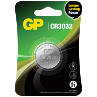 Baterie GP Batteries, butoni (CR3032) 3V lithium, blister 1 buc. 