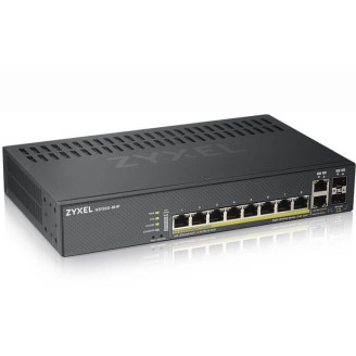SWITCH PoE ZYXEL, port Gigabit x 8, SFP SFP x 2, managed, SWITCH PoE ZYXEL, port Gigabit x 8, SFP SFP x 2, managed,
